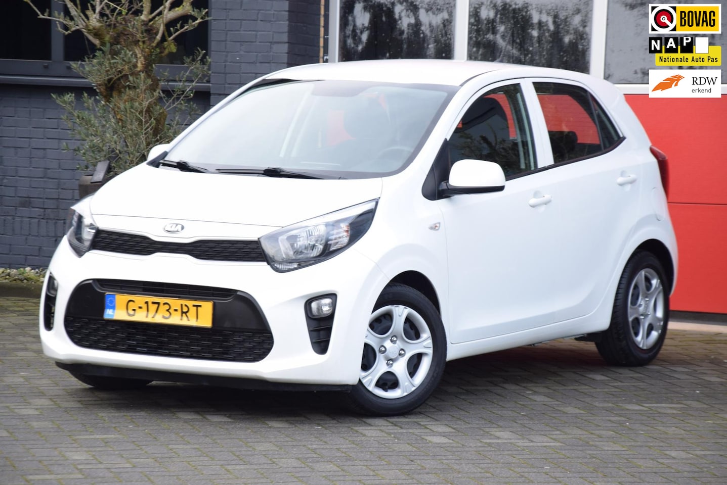 Kia Picanto - 1.0 CVVT ComfortLine 2019 Airco Stuurbediening 5 Deurs 15x op voorraad - AutoWereld.nl