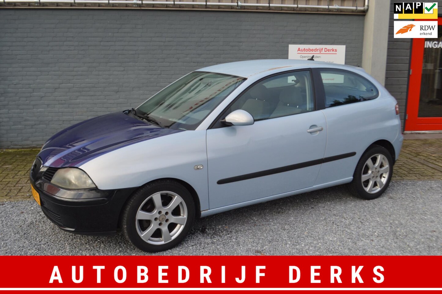 Seat Ibiza - 1.4-16V Signo Airco Stuurbekrachtiging Jaar APK - AutoWereld.nl