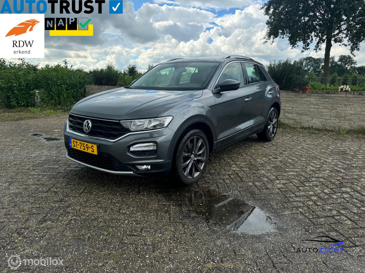 Volkswagen T-Roc - 1.0 TSI Style | Virtual | ACC | Carplay - AutoWereld.nl