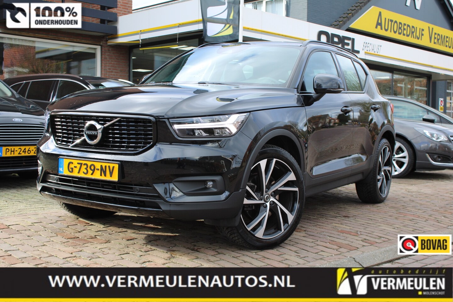 Volvo XC40 - 2.0 T4 190PK Geartronic R-Design + 20"/ Full-LED/ Camera/ Harman Kardon/ Trekhaak/ NL auto - AutoWereld.nl