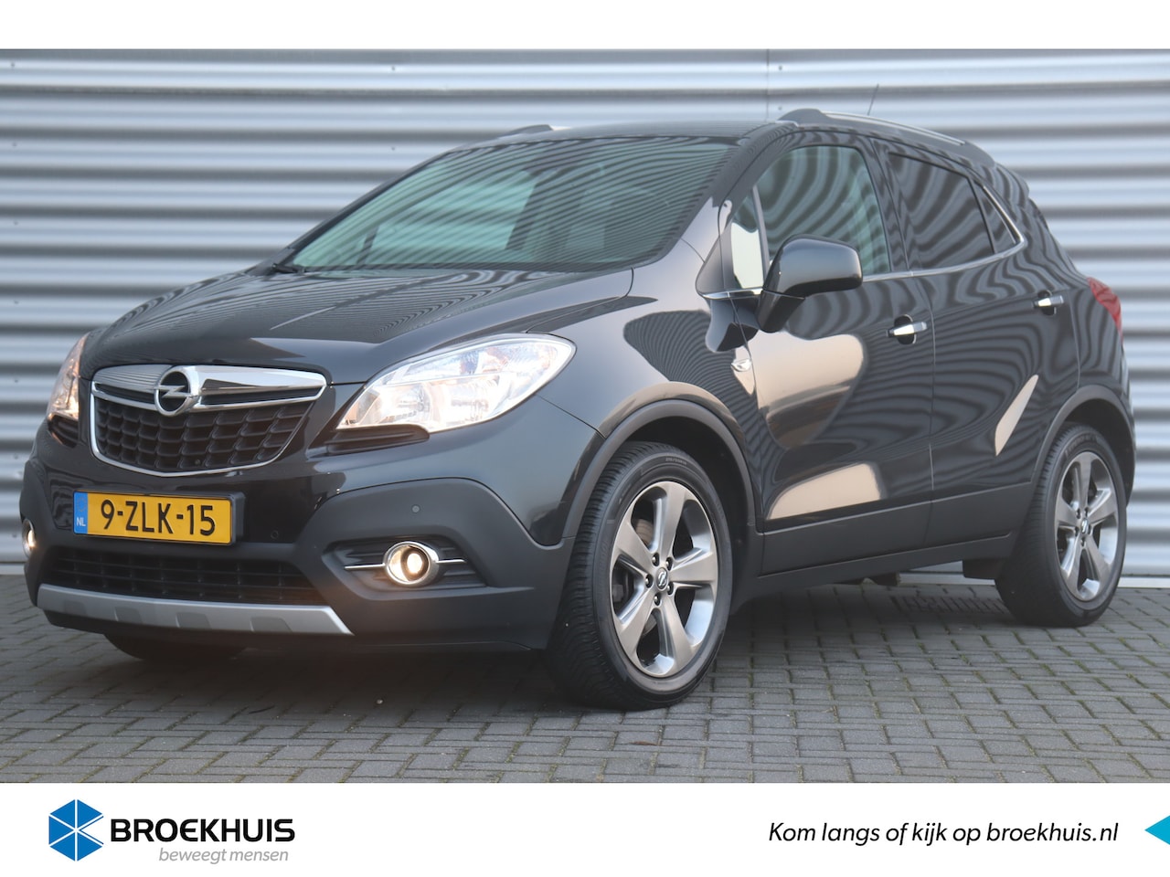 Opel Mokka - 1.4 TURBO 140PK COSMO / NAVI / CLIMA / LEDER / PDC / 17" LMV / CAMERA / TREKHAAK / BLUETOO - AutoWereld.nl