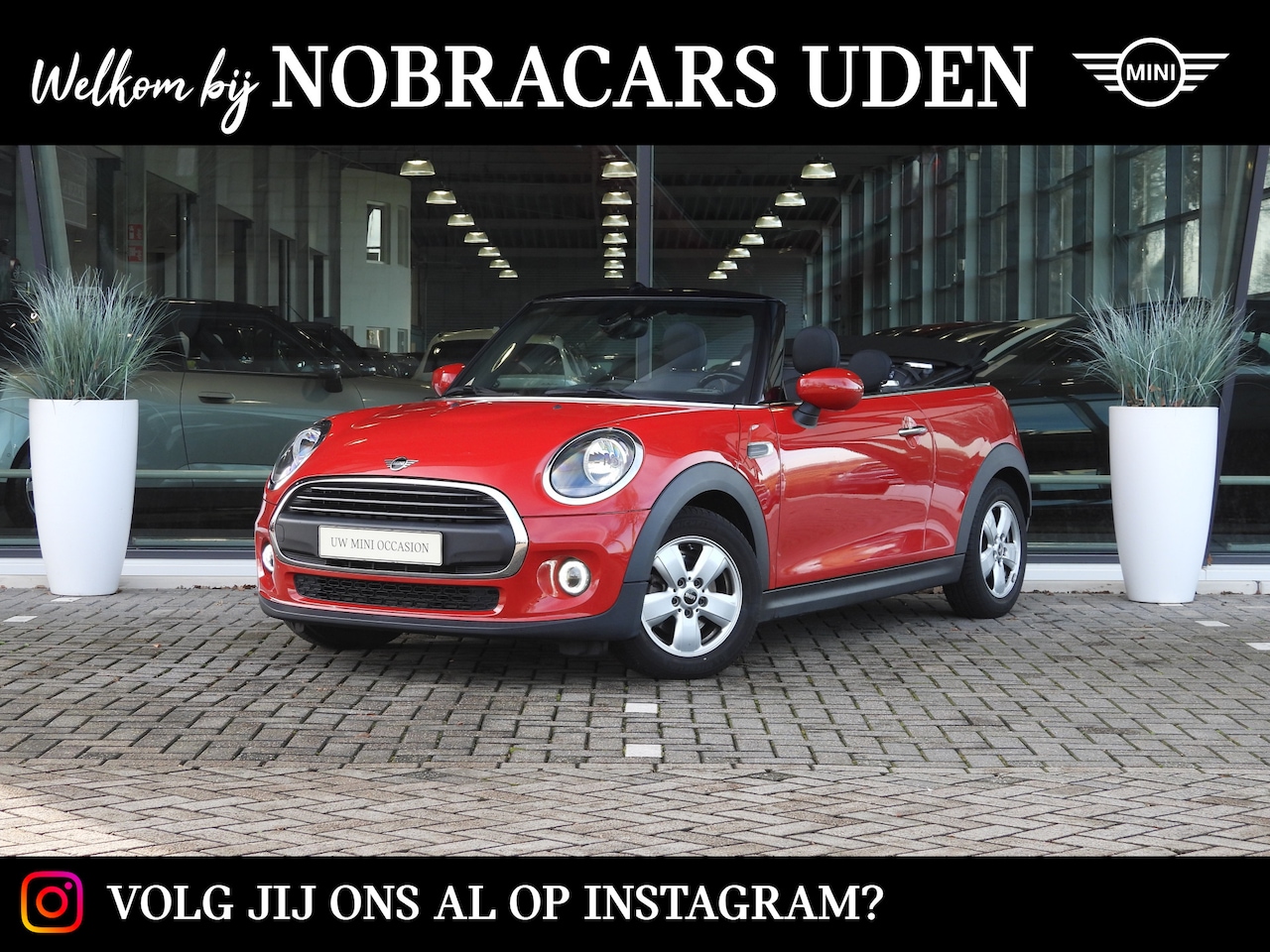 MINI Cabrio - One / Stoelverwarming / Cruise Control / Navigatie / Airconditioning - AutoWereld.nl