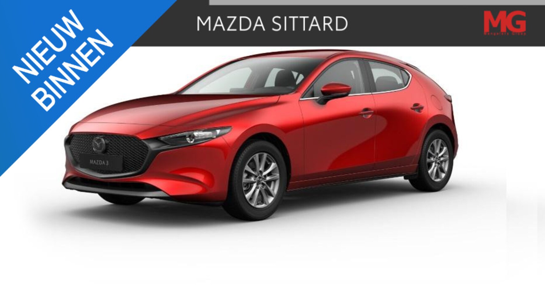 Mazda 3 - 2.5 e-SkyActiv-G M Hybrid 140 Prime-line Automaat Mengelers actieprijs: € 33.840,00* - AutoWereld.nl