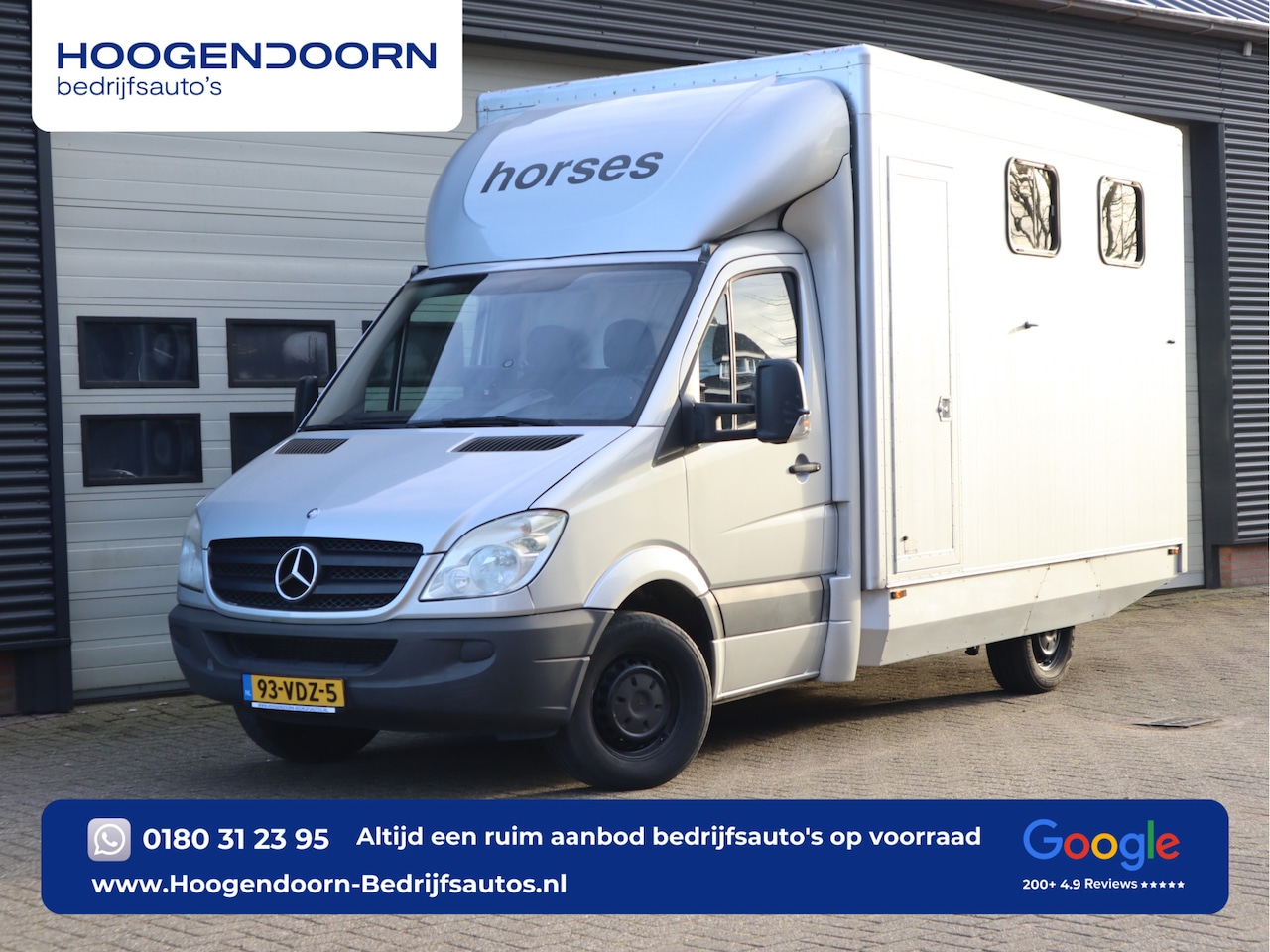 Mercedes-Benz Sprinter - 315 CDI Automaat - WB 366 cm - Paardenwagen - Paarden vervoer - Marge - AutoWereld.nl