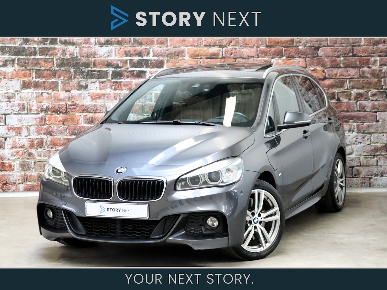 BMW 2-serie Active Tourer - 225xe iPerformance High Executive M Sport Pakket Automaat / Navigatiesysteem Plus / Head-U - AutoWereld.nl