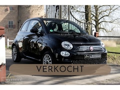 Fiat 500 C - 1.2 Lounge 2020 ZWART | Cabrio | Apple CarPlay | Benzine | PDC