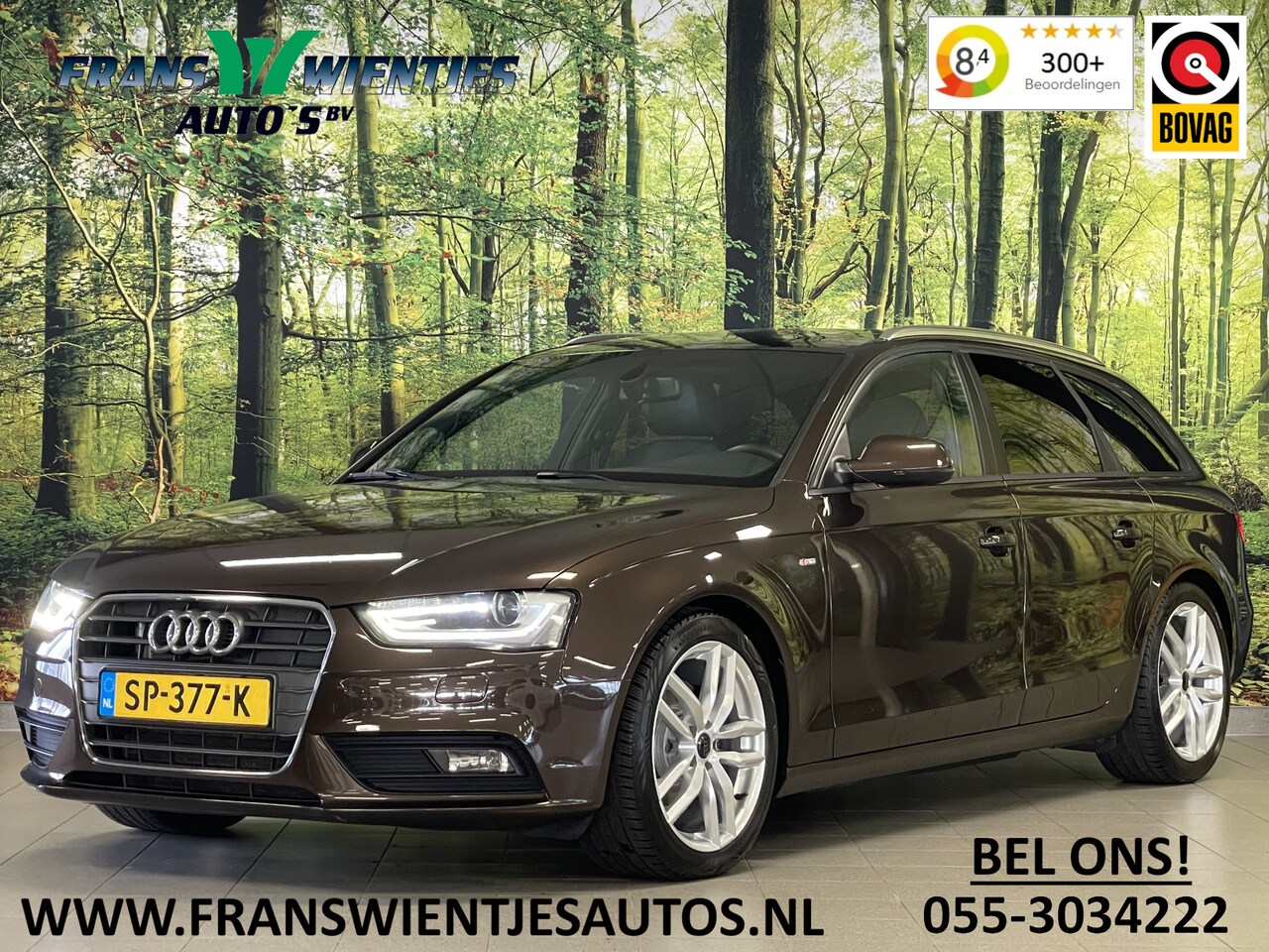 Audi A4 Avant - 1.8 TFSI Pro Line | Airconditioning | 18'' Lichtmetaal | Trekhaak | Xenon | Navigatie | St - AutoWereld.nl