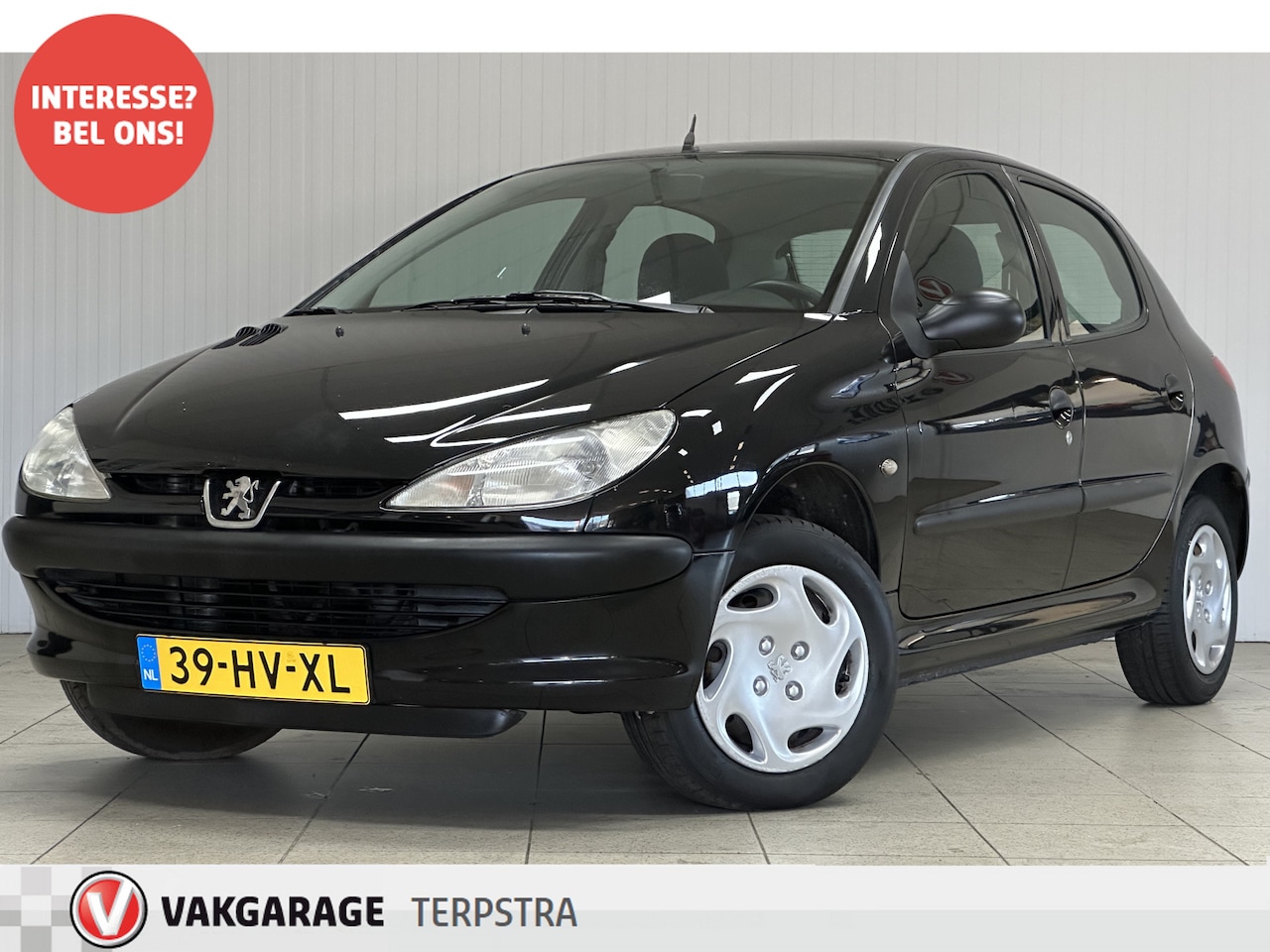 Peugeot 206 - 1.4 XR/ 5-DRS/ Radio-CD+AUX&USB/ Bluetooth/ Elek.Pakket/ Metallic Lak. - AutoWereld.nl