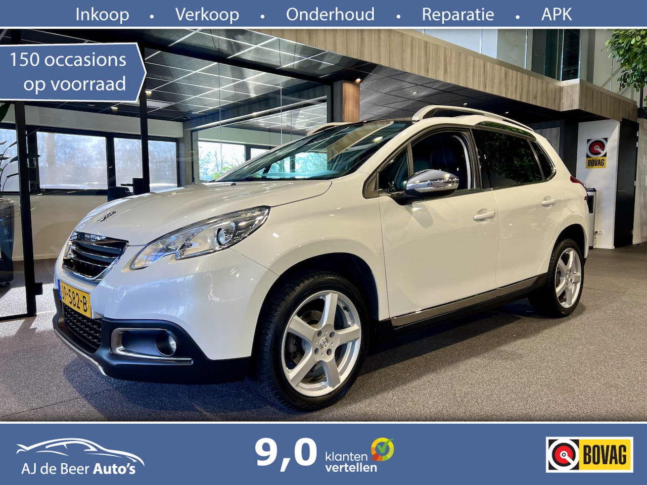 Peugeot 2008 - 1.2 PureTech Allure Automaat | Panorama | Navigatie  Cruise - AutoWereld.nl