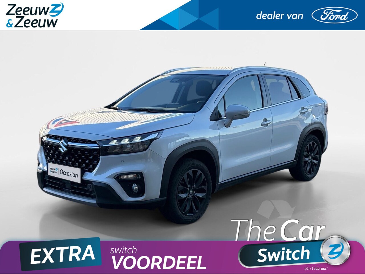 Suzuki S-Cross - 1.4 Boosterjet Select Smart Hybrid | Parkeer Camera | Dodehoek Detectie | Adaptieve Cruise - AutoWereld.nl