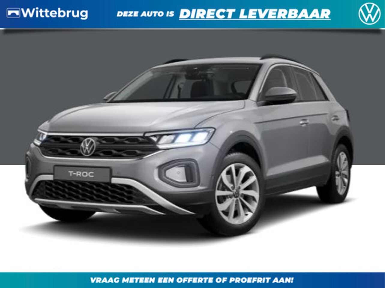 Volkswagen T-Roc - 1.0 TSI Life Edition !!!Profiteer ook van 2.000 EURO inruilpremie!!! - AutoWereld.nl