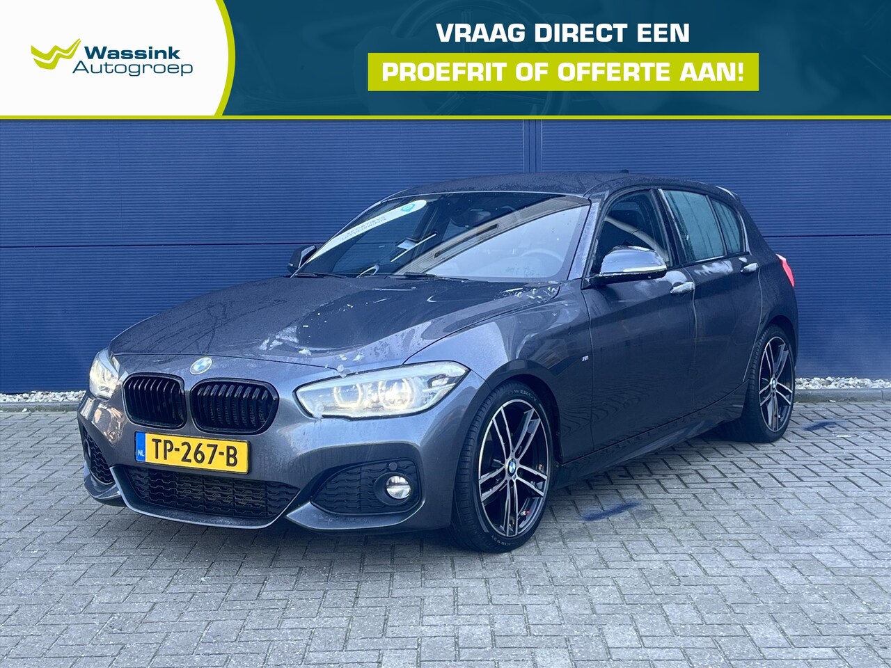 BMW 1-serie - (f20) 118i M-SPORT Corporate Lease Ex. | Automaat | Sportstoelen | Leder | Navigatie | LED - AutoWereld.nl