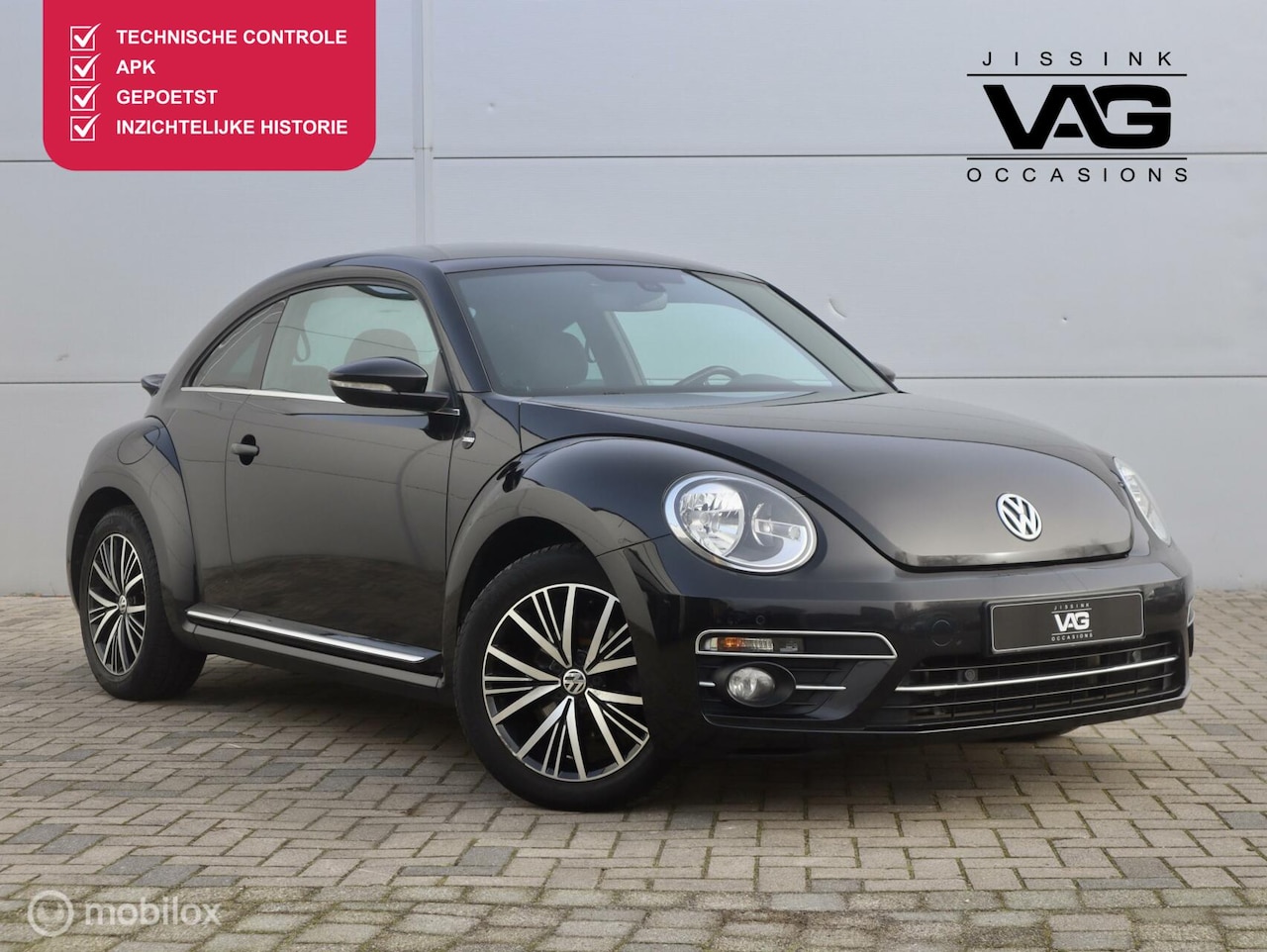 Volkswagen Beetle - 1.2 TSI Highline Stoelverwarming LED Cruise Navi - AutoWereld.nl