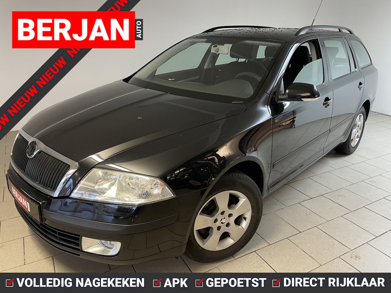 Skoda Octavia Combi - 1.8 TSI Ambiente AIRCO ELEK RAMEN CENT VERG VELGEN SCHERM STATION NWE APK INRUIL MOG LEUKE - AutoWereld.nl