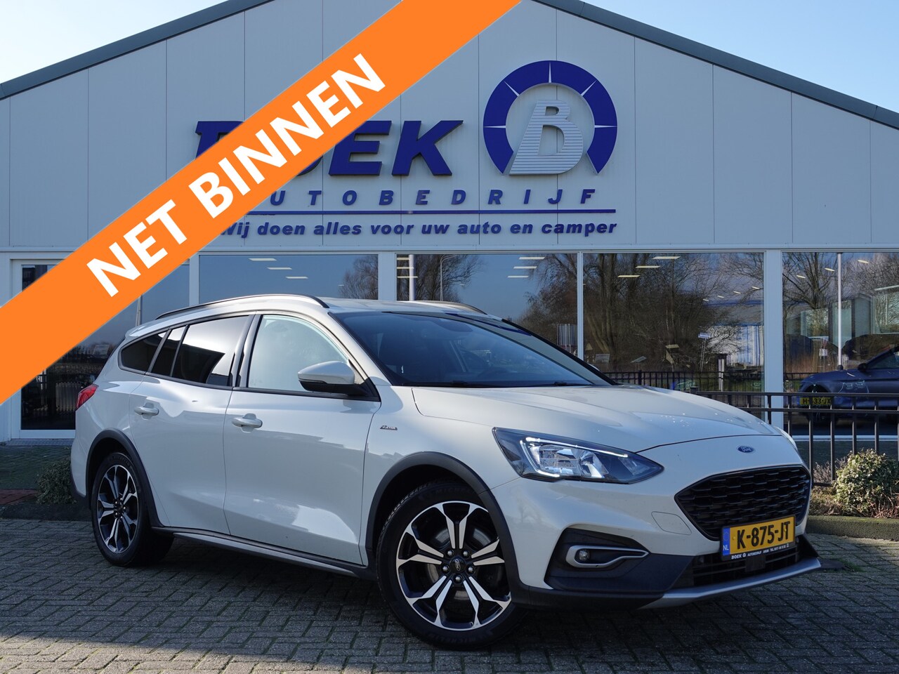 Ford Focus Wagon - 1.0 EcoBoost Hybrid Active X 125PK KEYLESS | ECC | CRUISE | CAMERA - AutoWereld.nl