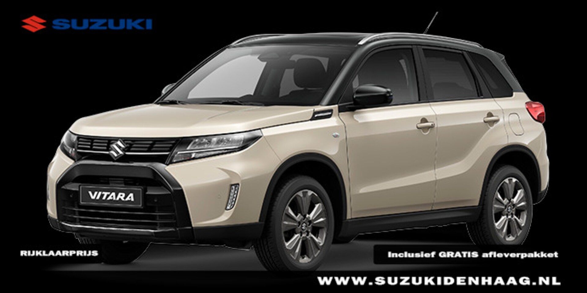 Suzuki Vitara - 1.4 Boosterjet Select Smart Hybrid Black Rhino Edition Direct Leverbaar, 6 Jaar garantie!! - AutoWereld.nl