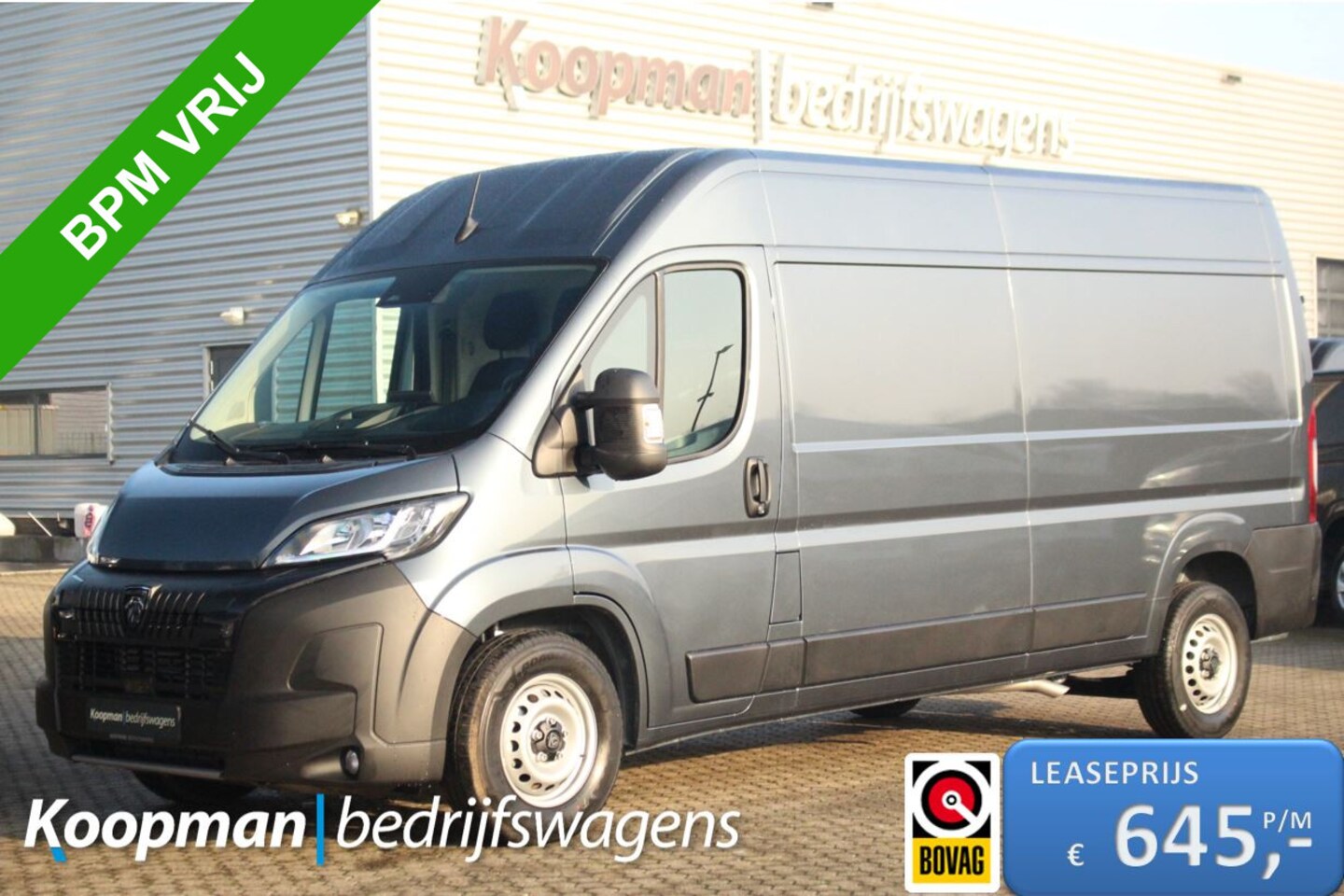 Peugeot Boxer - 2.2BlueHDi 180pk S&S L3H2 3.5t | Automaat | Carplay/Android | Camera | Cruise | Lease 645, - AutoWereld.nl