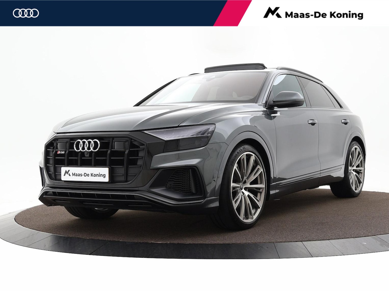 Audi Q8 - 4.0 Tfsi 507pk Tiptronic SQ8 Quattro · Keyless · Panoramadak · 360 Camera · Luchtvering · - AutoWereld.nl