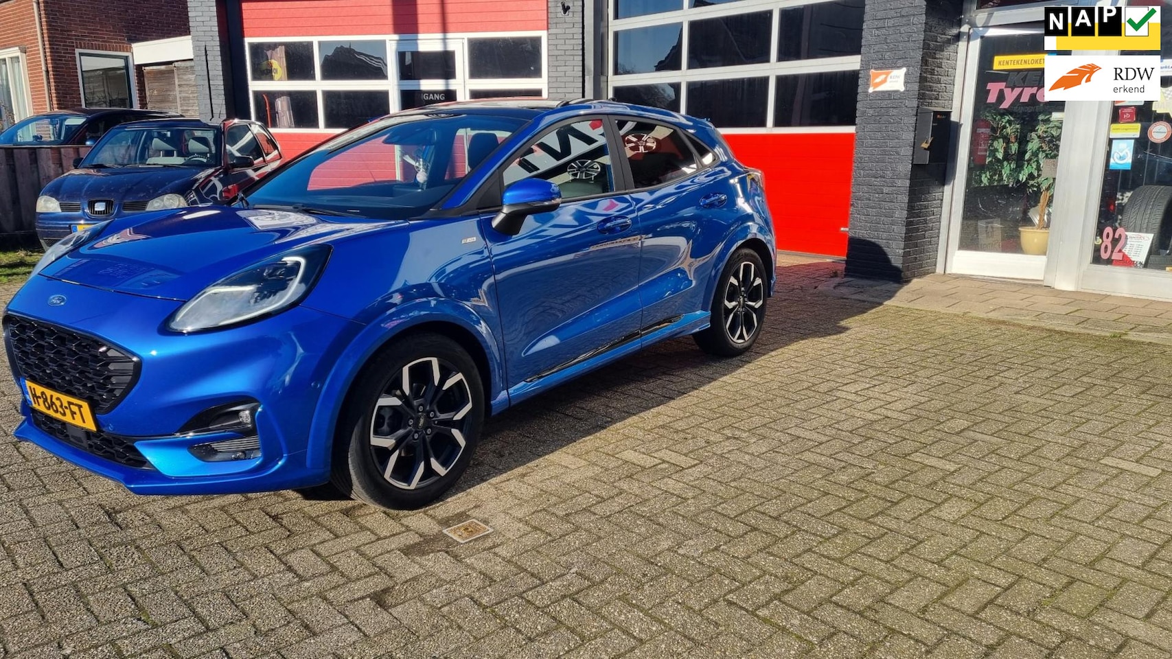 Ford Puma - 1.0 EcoBoost Hybrid ST-Line X First Edition. Pano dak. - AutoWereld.nl