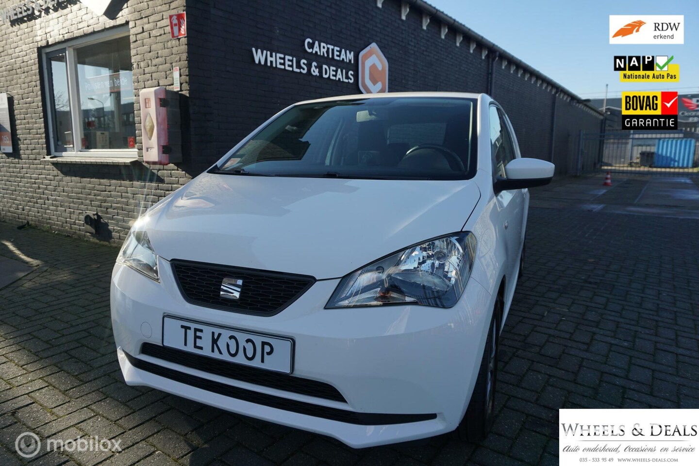 Seat Mii - 1.0 Sport Dynamic 1.0 Sport Dynamic ( SUPER LEUK ZUINIG MODEL) - AutoWereld.nl