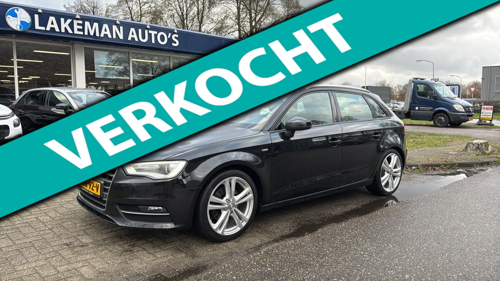 Audi A3 Sportback - 1.8 TFSI Ambition Pro Line S Blackline Navi Xenon Huurkoop Inruil APK Garantie - AutoWereld.nl