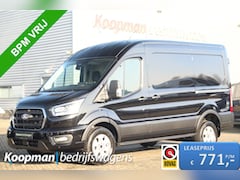 Ford Transit - 350 2.0TDCI 165pk L2H2 Limited | Automaat | L+R Zijdeur | 360° Camera | Adap. Cruise | Car