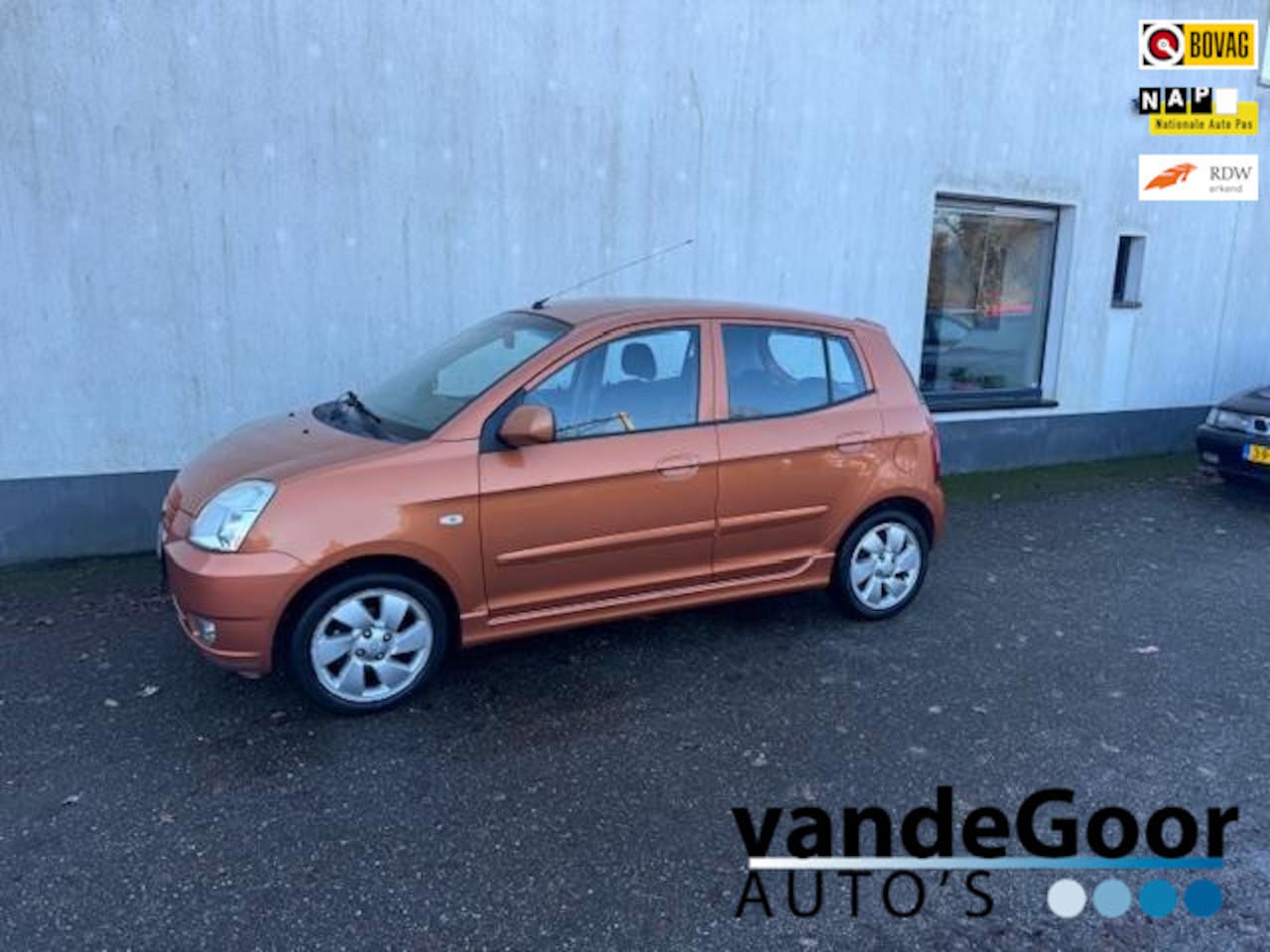 Kia Picanto - 1.1 EX Sport 1.1 EX Sport, '06, airco, stoelverw., 4x elec. ramen, apk 03-2026 ! - AutoWereld.nl