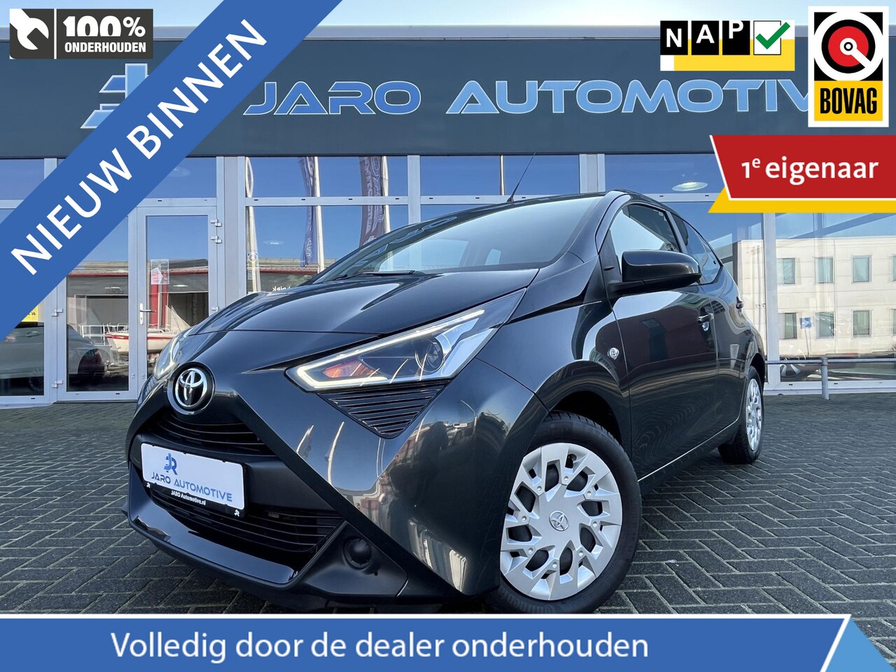 Toyota Aygo - 1.0 VVT-i x-play | Achteruitrijcamera | Full Map Navigatie | DAB | NAP - AutoWereld.nl