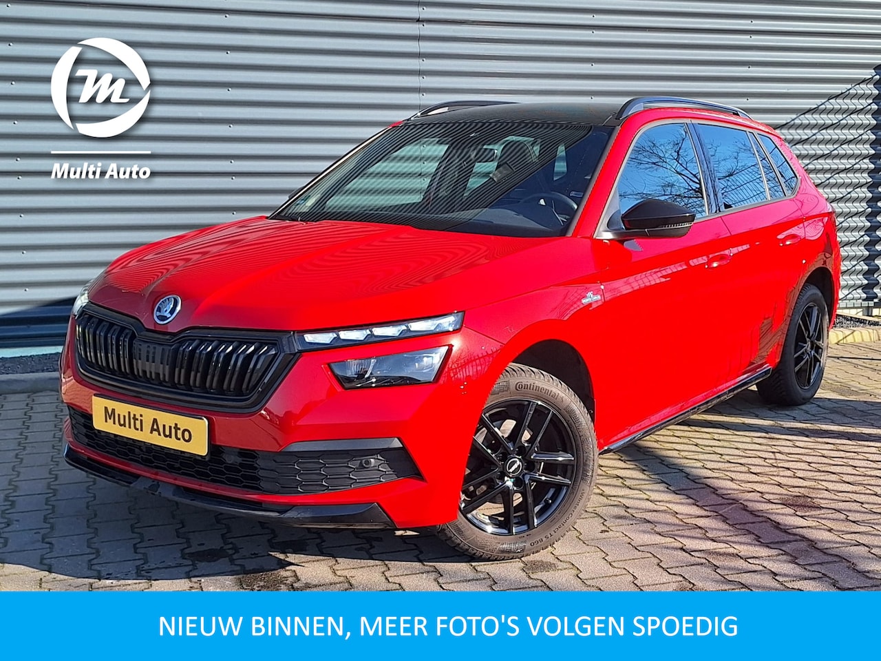 Skoda Kamiq - 1.0 TSI Monte Carlo DSG | Panodak | Camera | RS Sportstoelen Verwarmd | LED | Carplay | DA - AutoWereld.nl