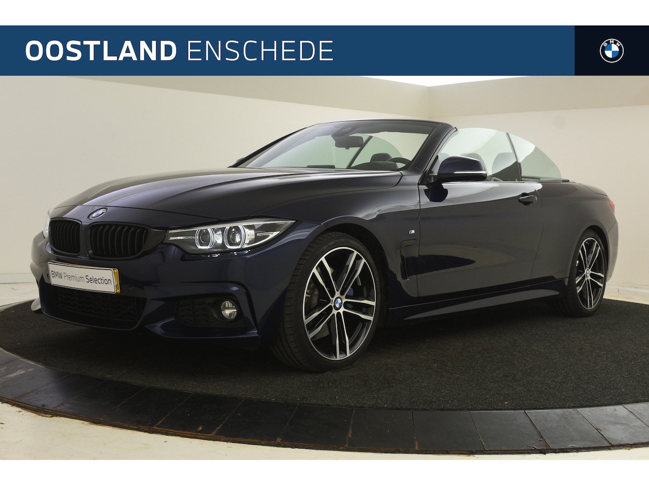 BMW 4-serie Cabrio - 420i High Executive M Sport Automaat / Sportstoelen / Achteruitrijcamera / Head-Up / Park - AutoWereld.nl