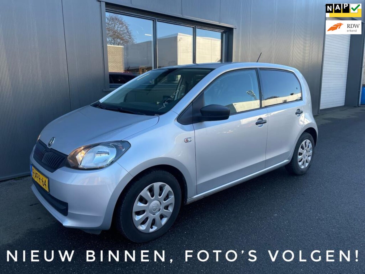 Skoda Citigo - 1.0 Greentech Active Pro / Airco / Navigatie! - AutoWereld.nl