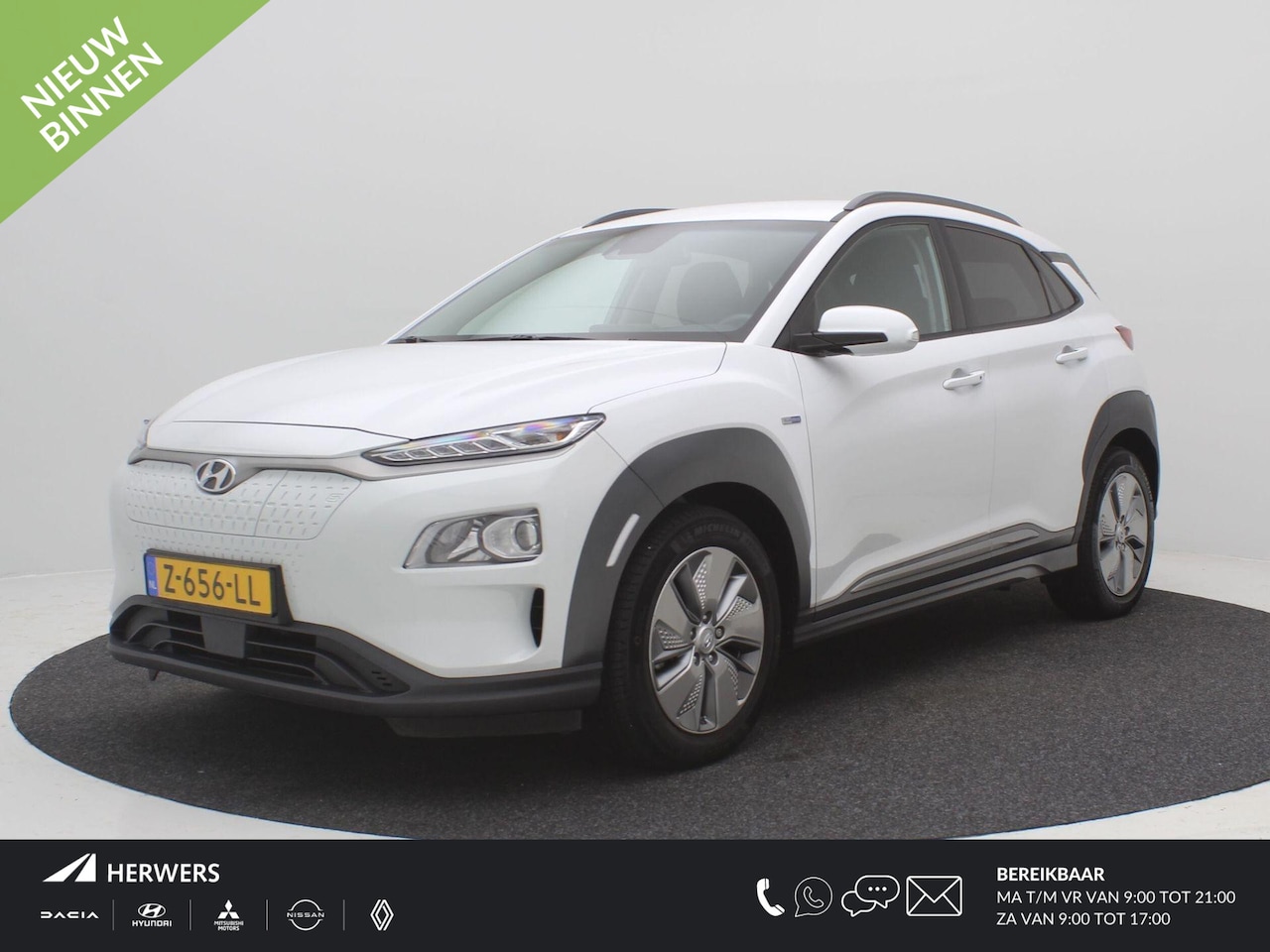 Hyundai Kona Electric - EV Comfort 64 kWh Automaat / 3 Fasen / CCS Snelladen / Actieradius 484KM WLTP / Bluelink N - AutoWereld.nl