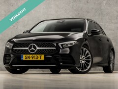 Mercedes-Benz A-klasse - 200 AMG Sport 164Pk Automaat (APPLE CARPLAY, GROOT NAVI, GETINT GLAS, DIAMOND GRILL, BRUIN