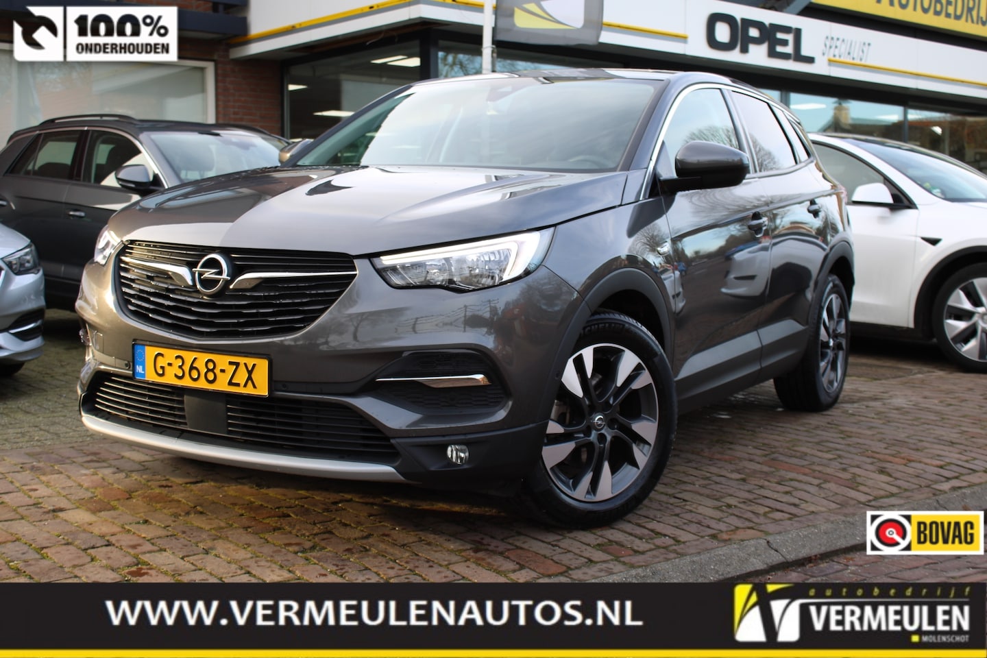 Opel Grandland X - 1.2 Turbo 130PK Innovation Automaat + 18''/ Navi/ Clima/ Cruise/ Camera/ NL auto - AutoWereld.nl