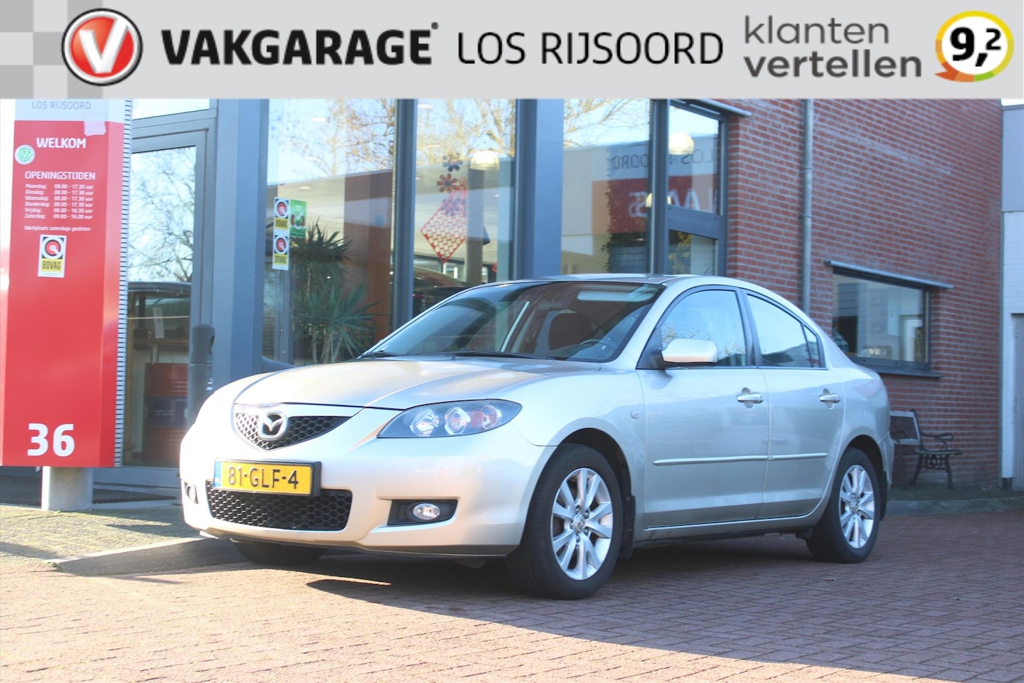 Mazda 3 - 1.6 SEDAN *Touring* | A/C | Orig. NL | Leuk | Iso-fix | - AutoWereld.nl