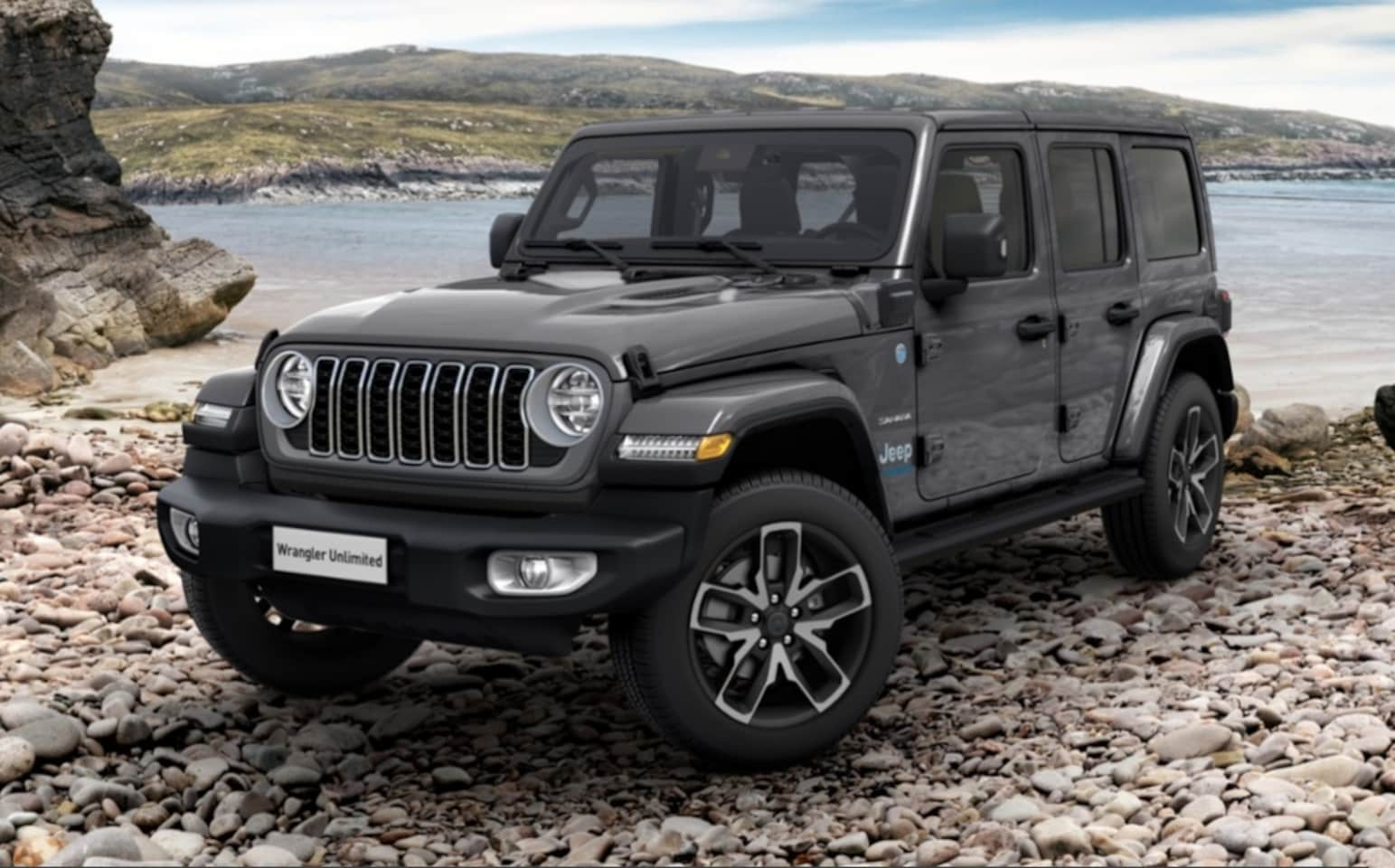 Jeep Wrangler Unlimited - 4xe 380 Sahara I Sky One I 2025 Facelift - AutoWereld.nl