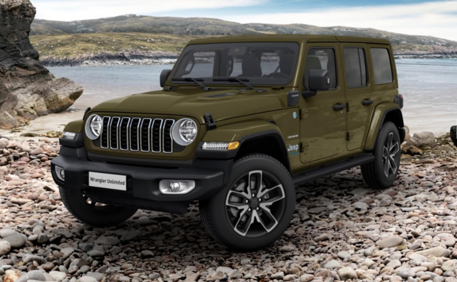 Jeep Wrangler Unlimited - 4xe 380 Sahara I Sky One I 2025 Facelift - AutoWereld.nl