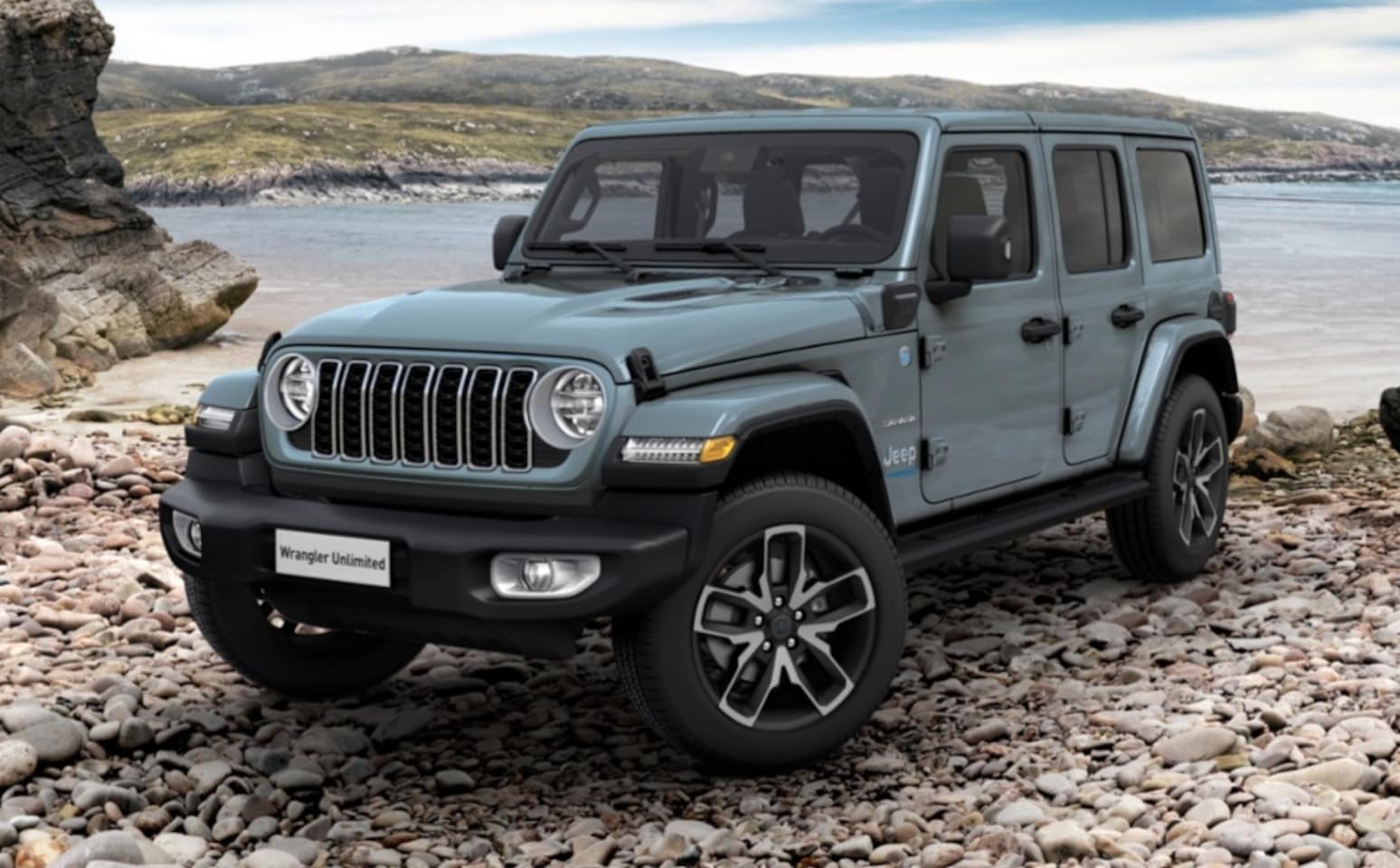 Jeep Wrangler Unlimited - 4xe 380 Sahara I Sky One I 2025 Facelift - AutoWereld.nl