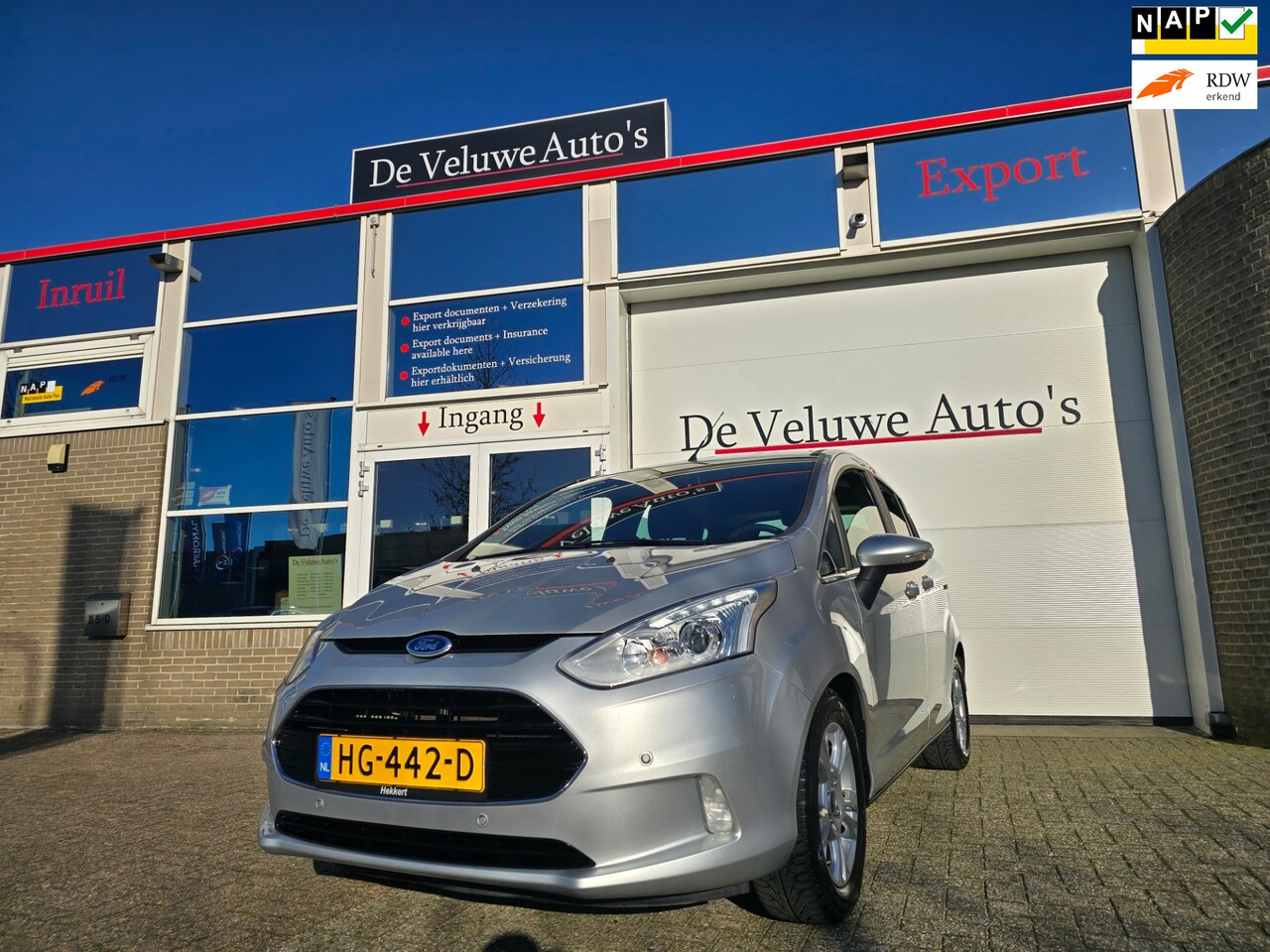 Ford B-Max - 1.0 EcoBoost Titanium navi camera cruise NL auto - AutoWereld.nl