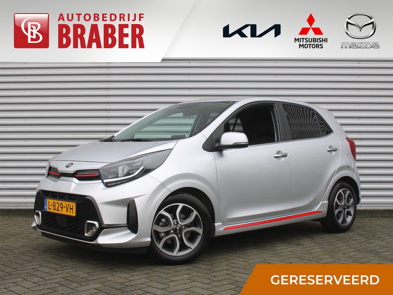 Kia Picanto - 1.0 DPi GT-Line | 15" LM | Camera | Cruise | Keyless | Airco | Zeer weinig km | - AutoWereld.nl