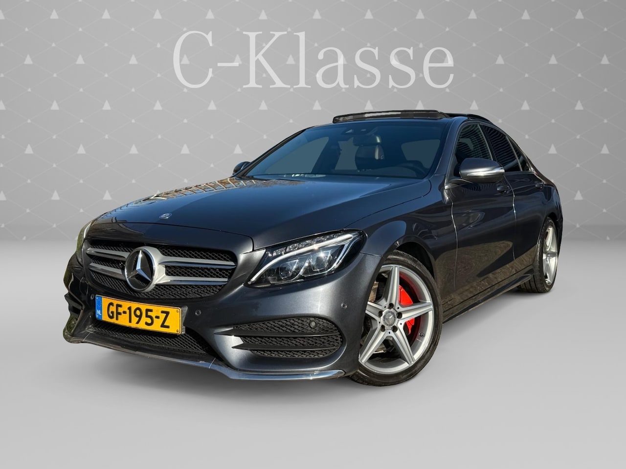 Mercedes-Benz C-klasse - 180 AMG Edition 157pk Aut- Panoramadak I Leer I Navi I Xenon I LMV I Perfecte staat - AutoWereld.nl