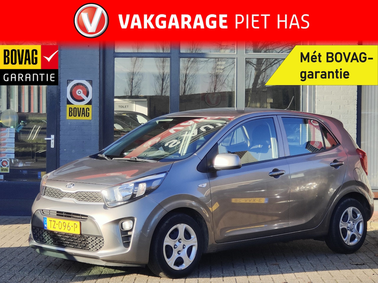 Kia Picanto - 1.0 CVVT EconomyPlusLine | Airco | Bluetooth multimedia | 5-Deurs | Incl. Garantie | - AutoWereld.nl