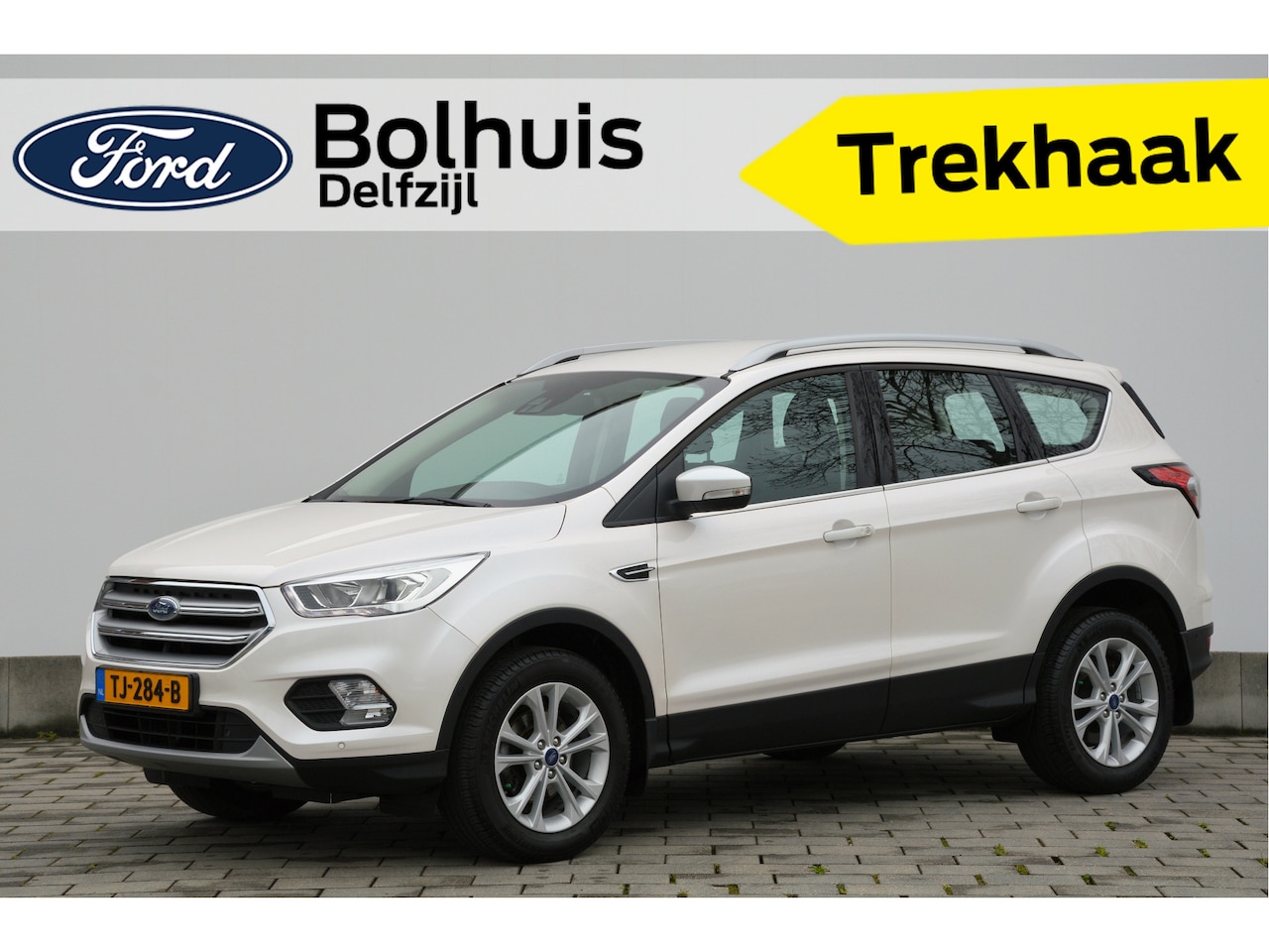 Ford Kuga - Titanium 1.5 EcoBoost 120pk | 1800kg trekgewicht | Stuur & Stoel verwarming | NAVI | PDC | - AutoWereld.nl