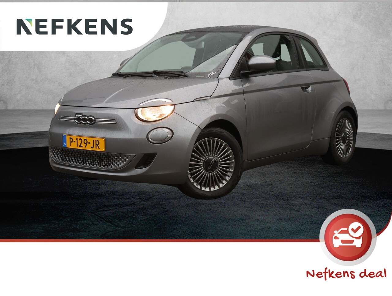 Fiat 500 - Icon 42 kWh 3-fase | 1ste eigenaar | Glazendak | Navigatie | 7"scherm | NL Auto! | Keyless - AutoWereld.nl