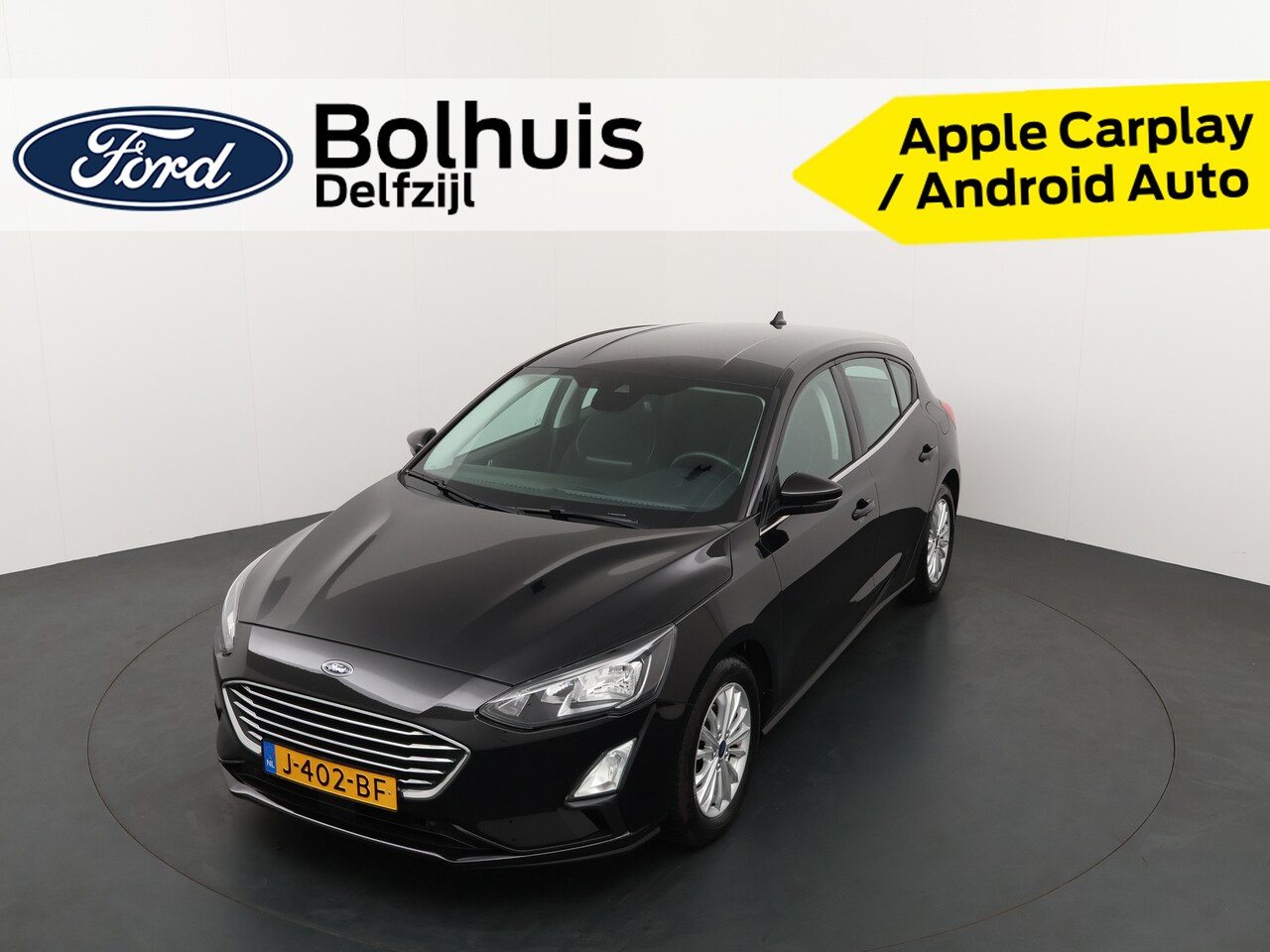 Ford Focus - EcoBoost 125PK Titanium Business | Navigatie | Clima | ISOFIX | PDC | Cruise control | - AutoWereld.nl