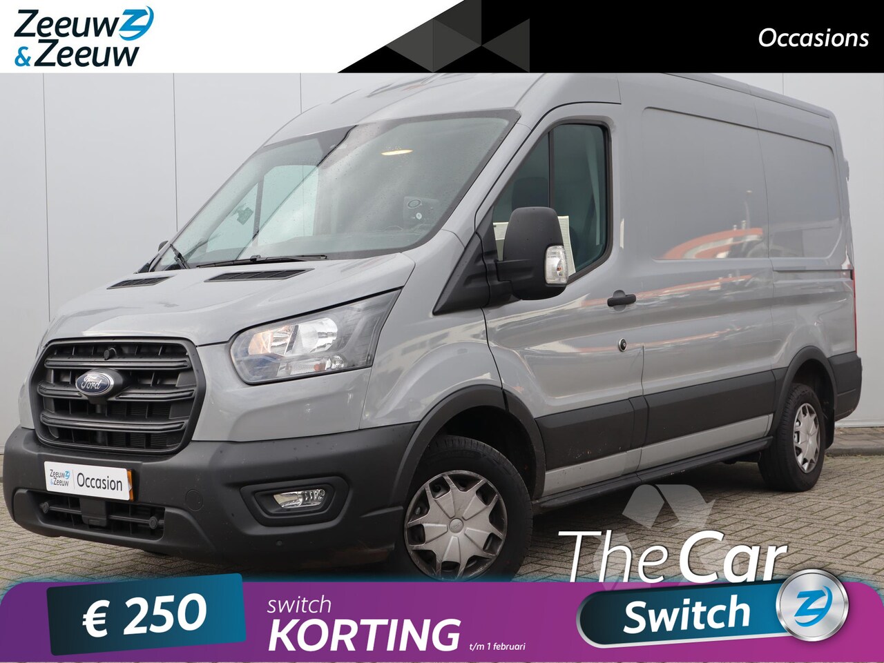 Ford Transit - 290 2.0 TDCI L2H2 Trend 130 pk | Trekhaak | Achteruitrijcamera | LED laadruimteverlichting - AutoWereld.nl