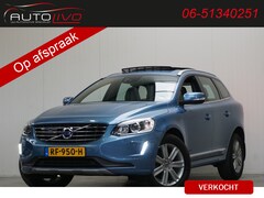 Volvo XC60 - 2.0 D4 FWD Polar+ AUTOMAAT PANO XENON BLIS LEER NAVI TREKHAAK etc