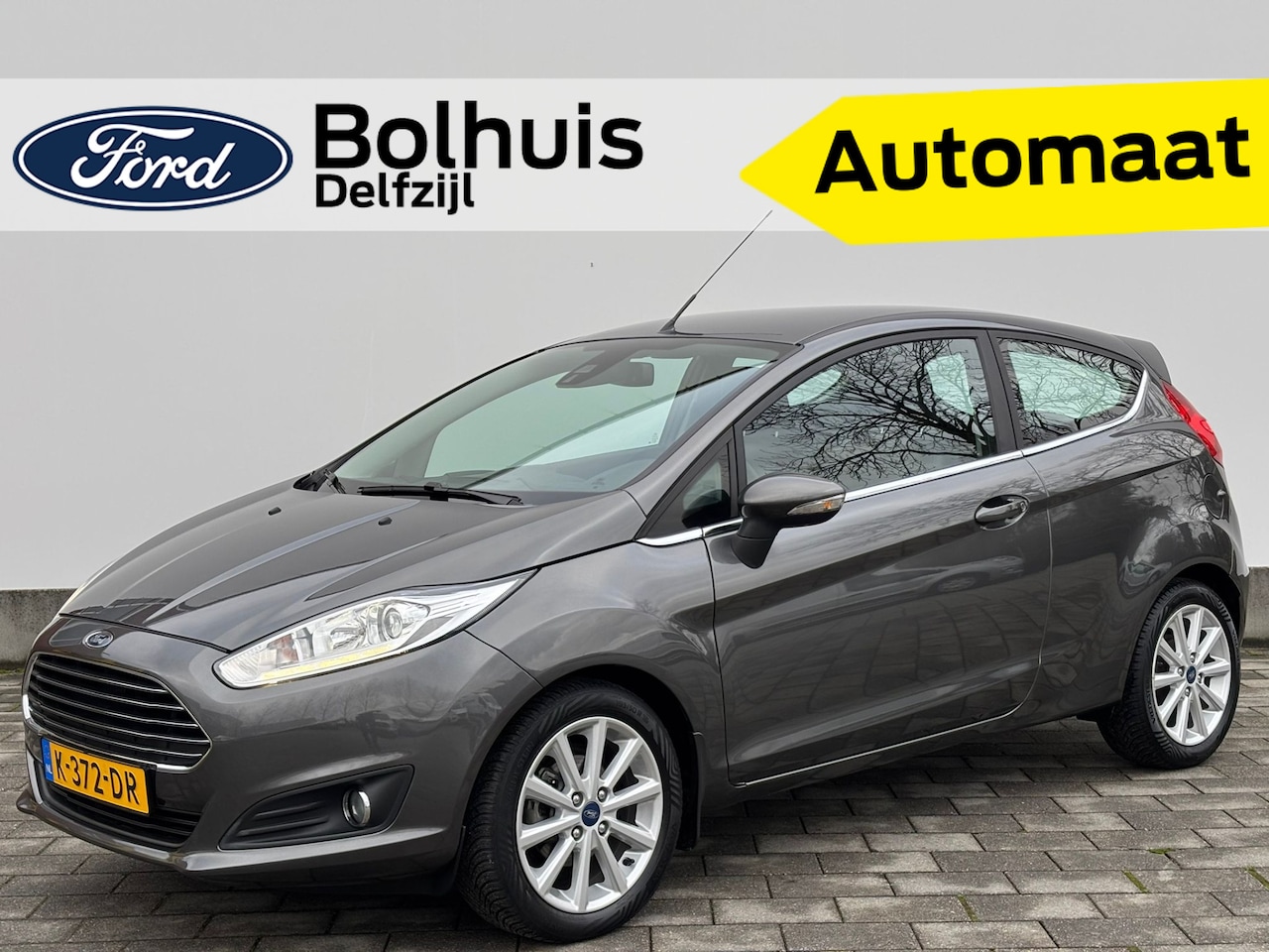 Ford Fiesta - Titanium EcoBoost 100pk | Automaat | Leder | Stoelverwarming | 100% dealer onderhouden | T - AutoWereld.nl