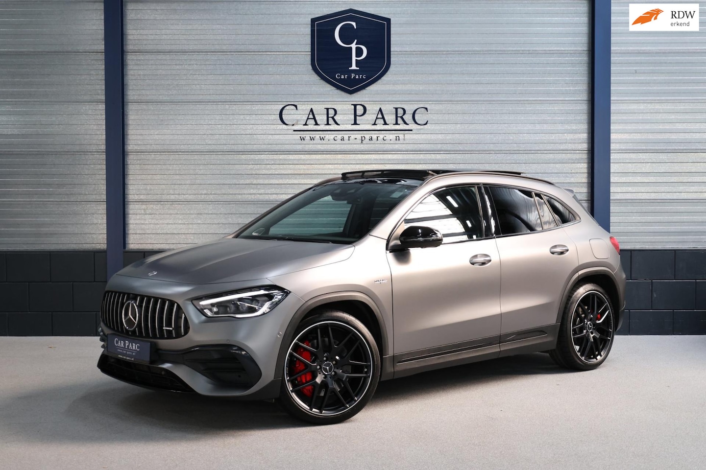 Mercedes-Benz GLA-Klasse - AMG 45 S 4MATIC+ MATT/MULTIBEAM/VIRTUAL/SFEER/LEER+S.VERWARMING+MEMORY/20"/ACC/ECC/12 MND - AutoWereld.nl