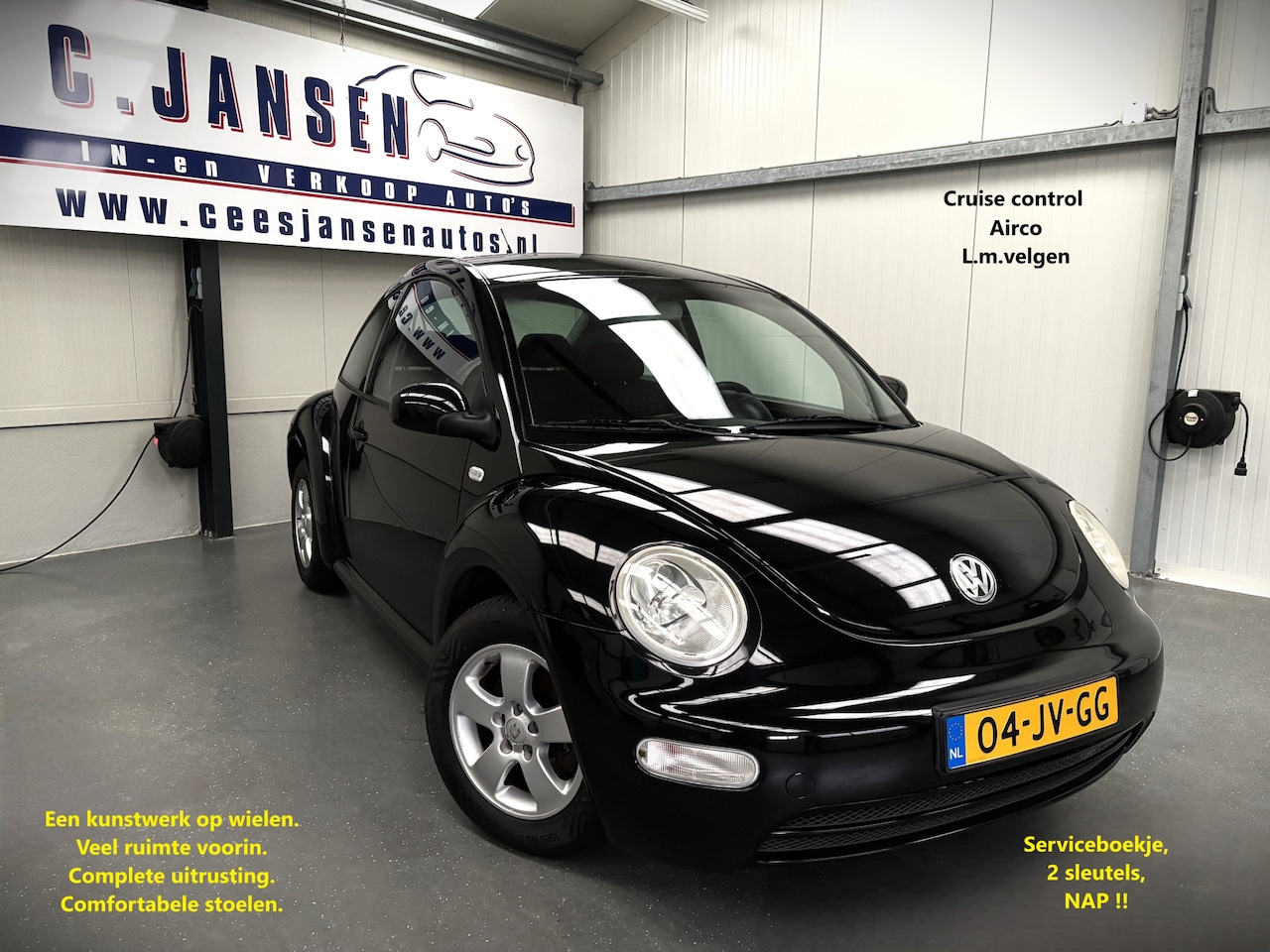 Volkswagen New Beetle - 1.6 LEUKE AUTO !! - AutoWereld.nl